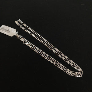 CADENA 3X1 PLATA .925 55 CM 7.62 GR (NUEVO)
