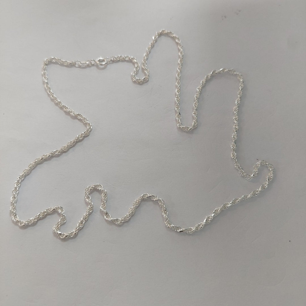 CADENA TORZAL PLATA .925 60 CM 10.52 GR (NUEVO)