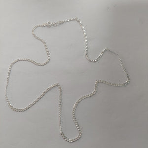 CADENA BARBADA PLATA .925 50 CM 5.23 GR (NUEVO)