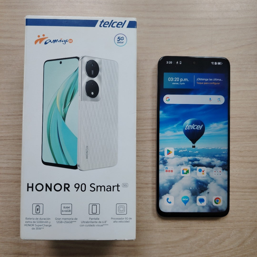 CELULAR HONOR 90 SMART CLK-NX3 (2024) 256 GB 6 GB RAM (SEMINUEVO)