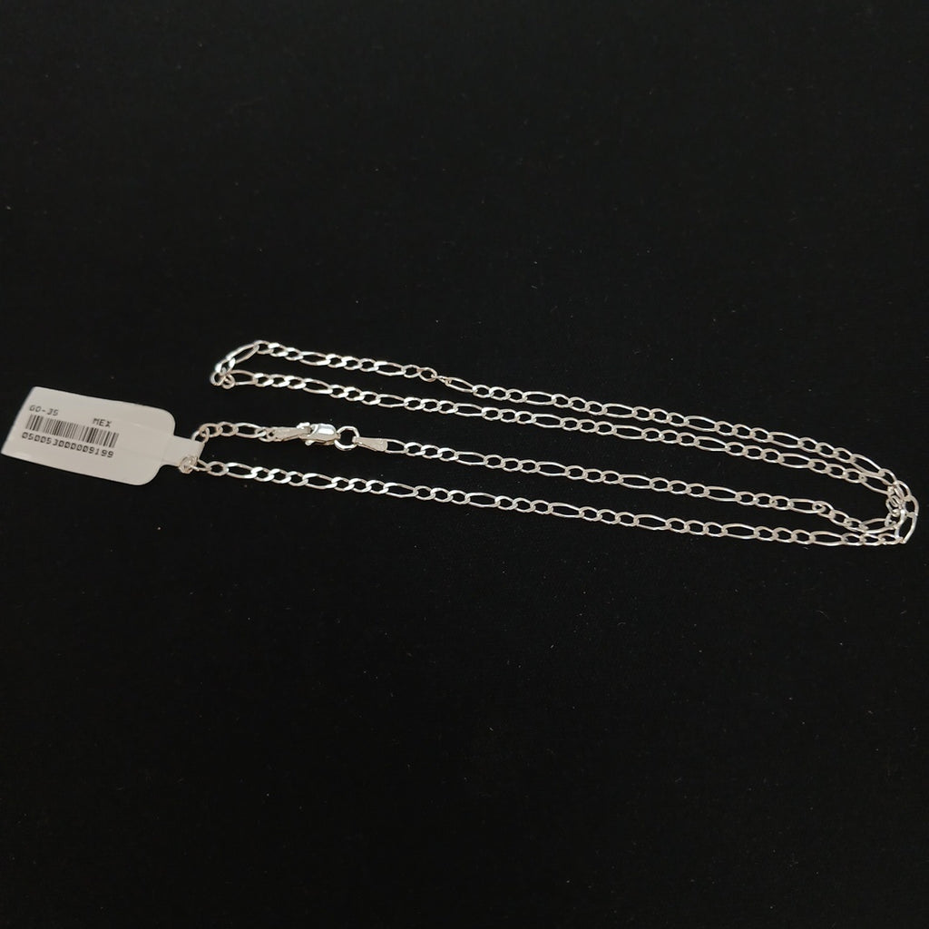 CADENA 3X1 PLATA .925 55 CM 4.33 GR (NUEVO)