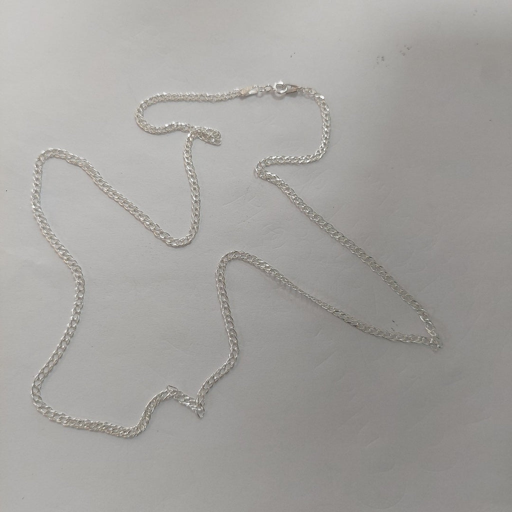 CADENA DOBLE ESLABON PLATA .925 60 CM 4.13 GR (NUEVO)