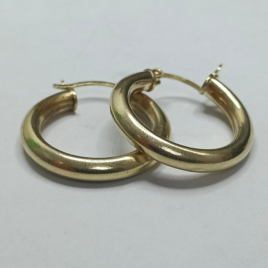 ARRACADAS PAR ORO 14 K 3.5 GRMS (SEMINUEVO)
