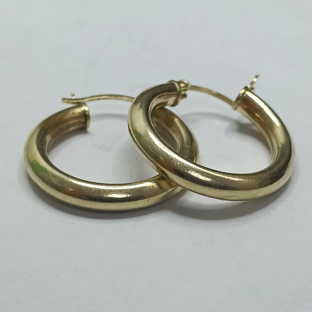 ARRACADAS PAR ORO 14 K 3.5 GRMS (SEMINUEVO)