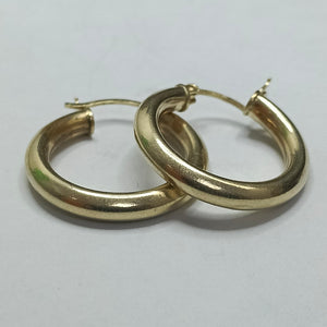 ARRACADAS PAR ORO 14 K 3.5 GRMS (SEMINUEVO)