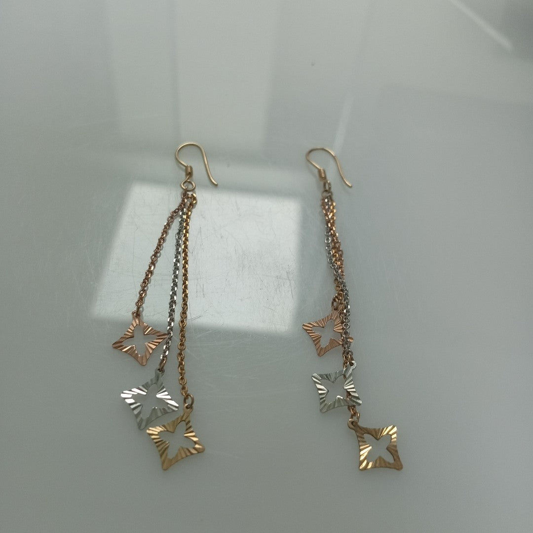 ARETES PAR ORO 10 K 2,20 GRMS (SEMINUEVO)