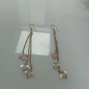 ARETES PAR ORO 10 K 2,20 GRMS (SEMINUEVO)