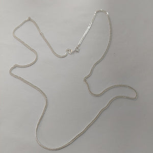 CADENA BARBADA PLATA .925 60 CM 5.02 GR (NUEVO)