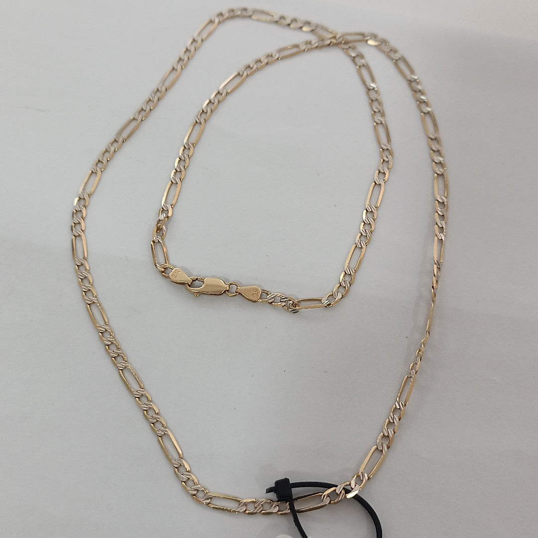 CADENA ORO, RODIADO 14 K 10.7 GRMS (SEMINUEVO)
