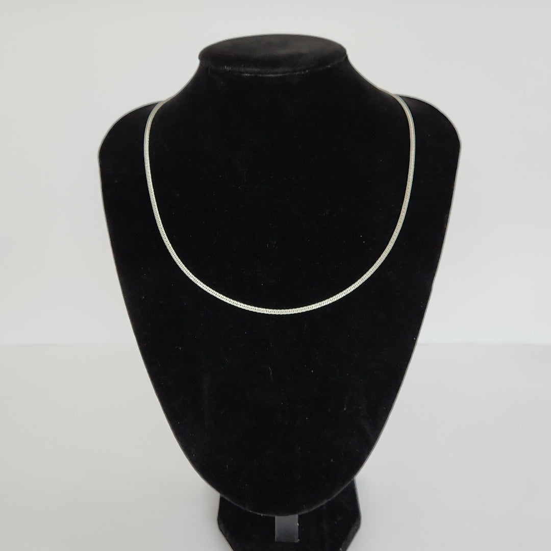 CADENA BARBADA PLATA .925 50 CM 4.12 GR (NUEVO)
