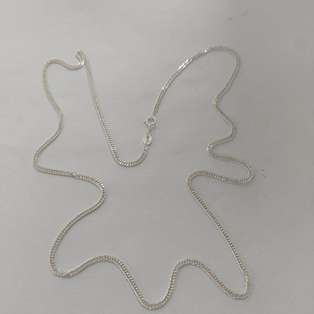 CADENA BARBADA PLATA .925 60 CM 5.02 GR (NUEVO)