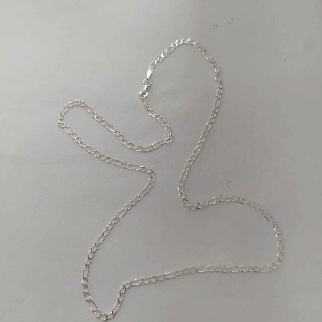 CADENA 3X1 PLATA .925 55 CM 4.33 GR (NUEVO)