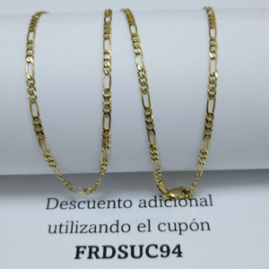 CADENA TEJIDO 3X1 5.1G 55 CM (NUEVO)
