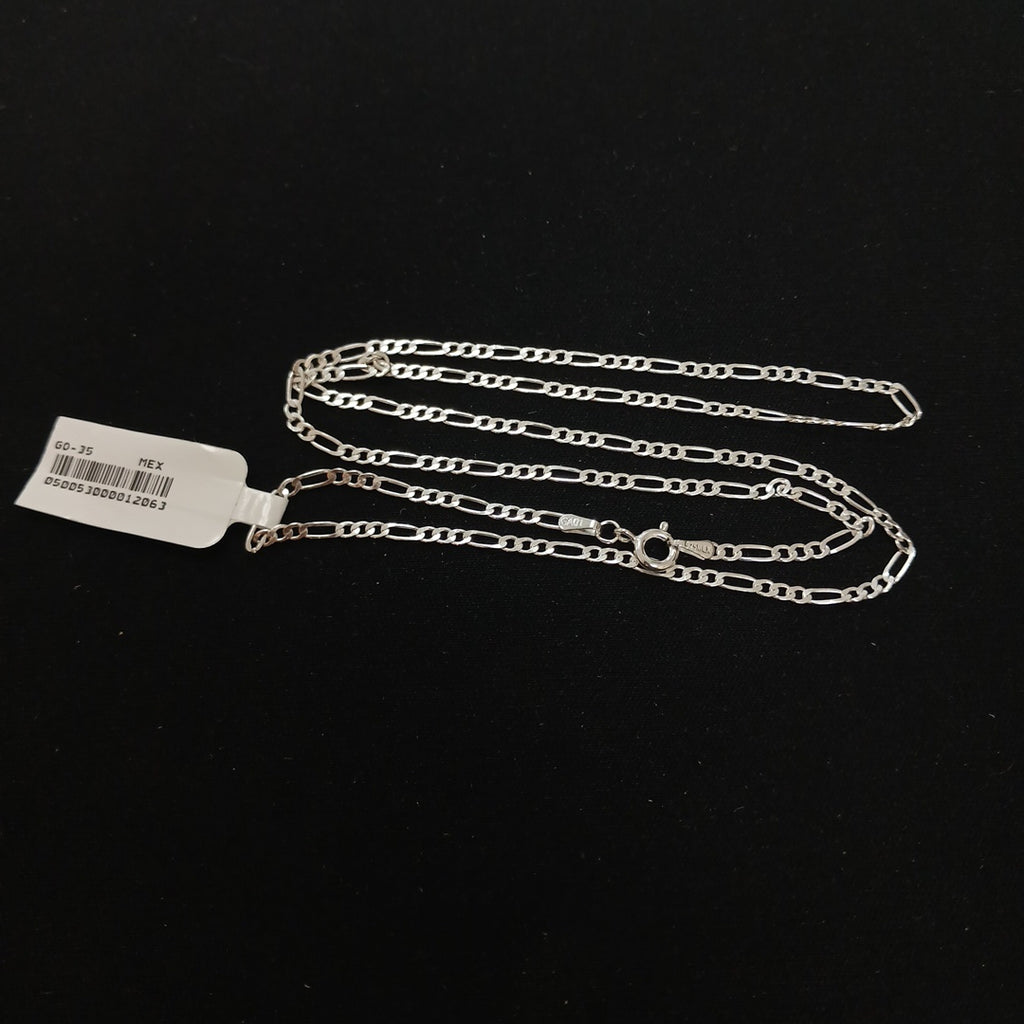 CADENA 3X1 PLATA .925 55 CM 4.52 GR (NUEVO)