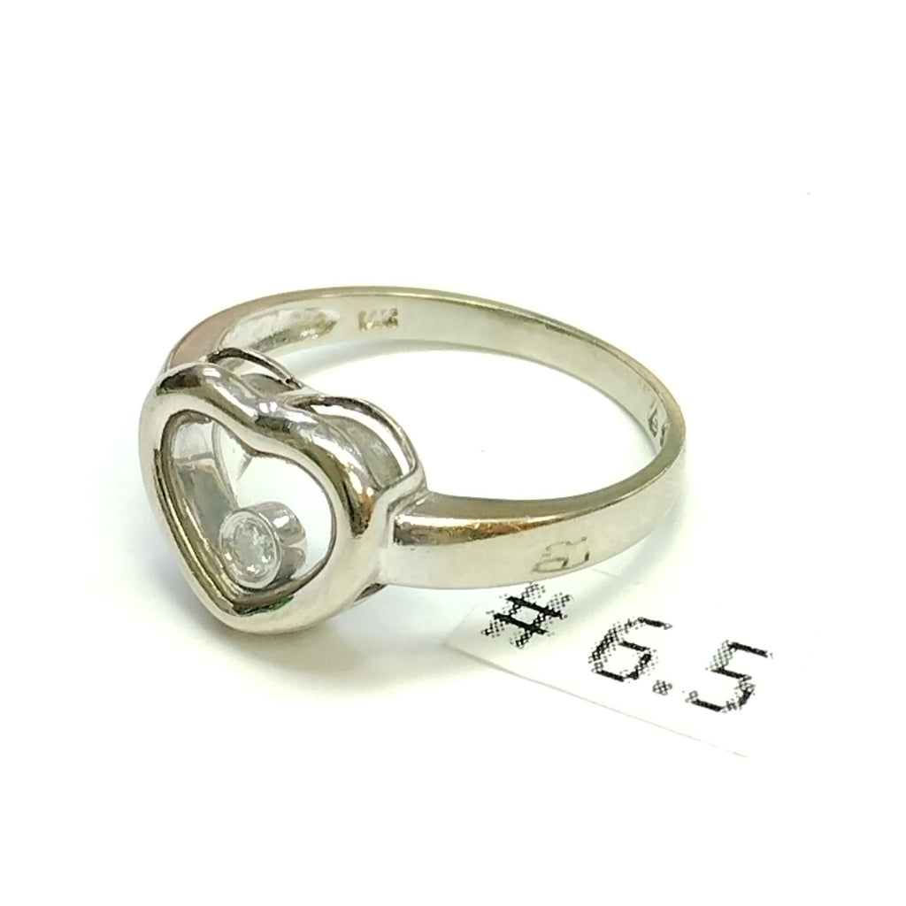 ANILLITO ORO BLANCO 14 K 2.7 GRMS (SEMINUEVO)