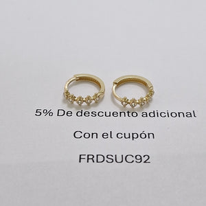 HUGGIES ORO 14K 1.4 (NUEVO)