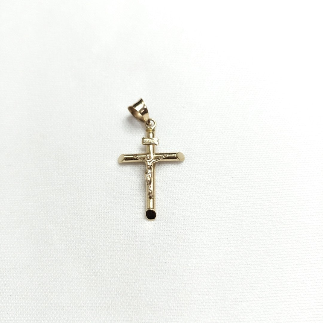 CRUCIFIJO ORO 14 K 1 GRMS (SEMINUEVO)