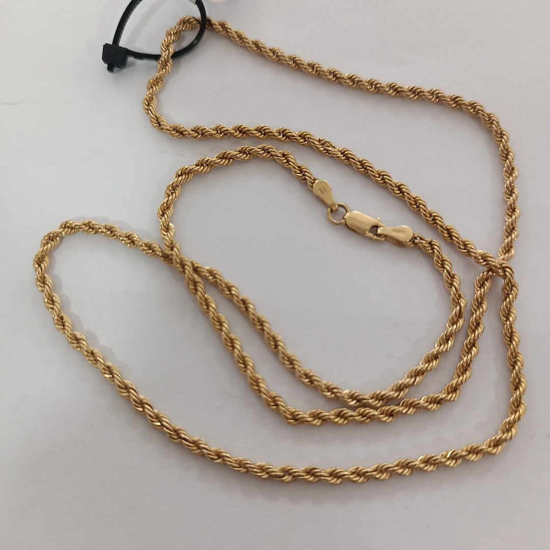 CADENA ORO 14 K 4.4 GRMS (SEMINUEVO)