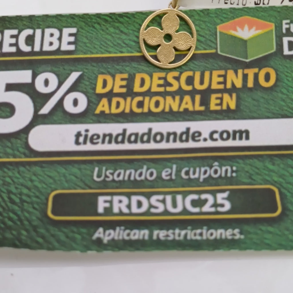 DIJES ORO 14K 0.9 (NUEVO)