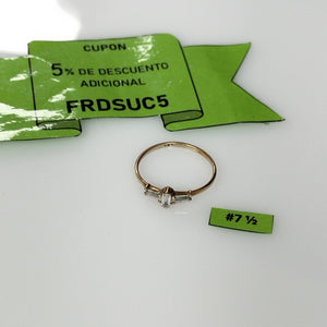ANILLITO ORO 14 K 1.1 GRMS (SEMINUEVO)