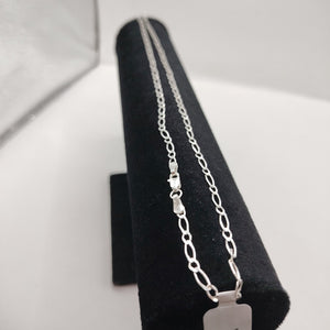 CADENA 1X1 PLATA .925 55 CM 6.72 GR (NUEVO)