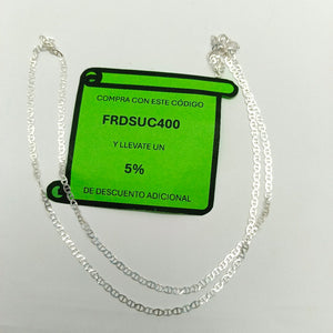 CADENA GUCHI PLATA .925 55 CM 3.23 GR (NUEVO)
