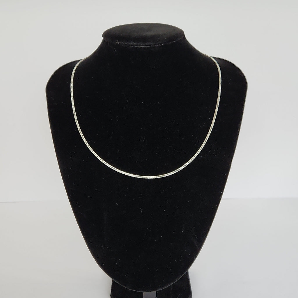 CADENA BARBADA PLATA .925 50 CM 4.12 GR (NUEVO)