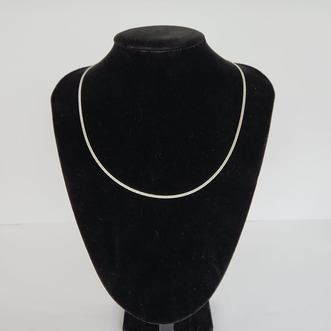 CADENA BARBADA PLATA .925 50 CM 4.12 GR (NUEVO)