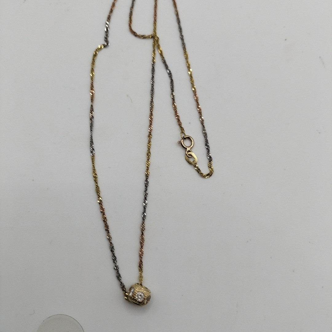 CADENA ORO 14 K 2,20 GRMS (SEMINUEVO)