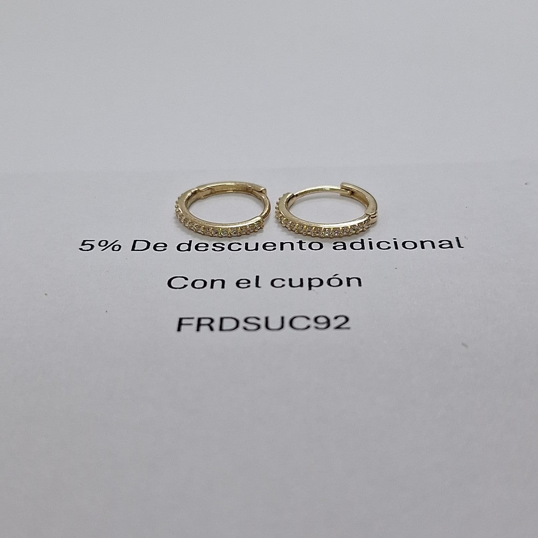 HUGGIES ORO 14K 1.3 (NUEVO)