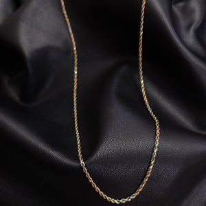 CADENA ORO COMBINADO 10 K 8.5 GRMS (SEMINUEVO)