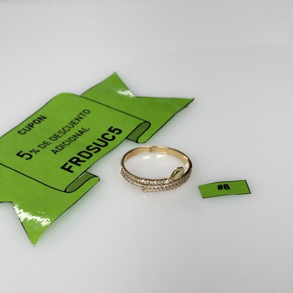 ANILLITO ORO 14 K 2.2 GRMS (SEMINUEVO)