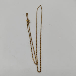 CADENA ORO 14 K 1,70 GRMS (SEMINUEVO)