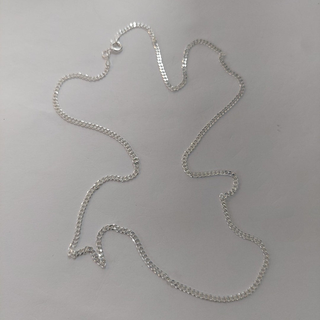 CADENA BARBADA PLATA .925 55 CM 5.83 GR (NUEVO)