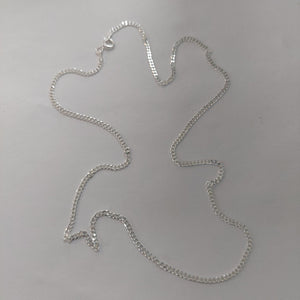 CADENA BARBADA PLATA .925 55 CM 5.83 GR (NUEVO)