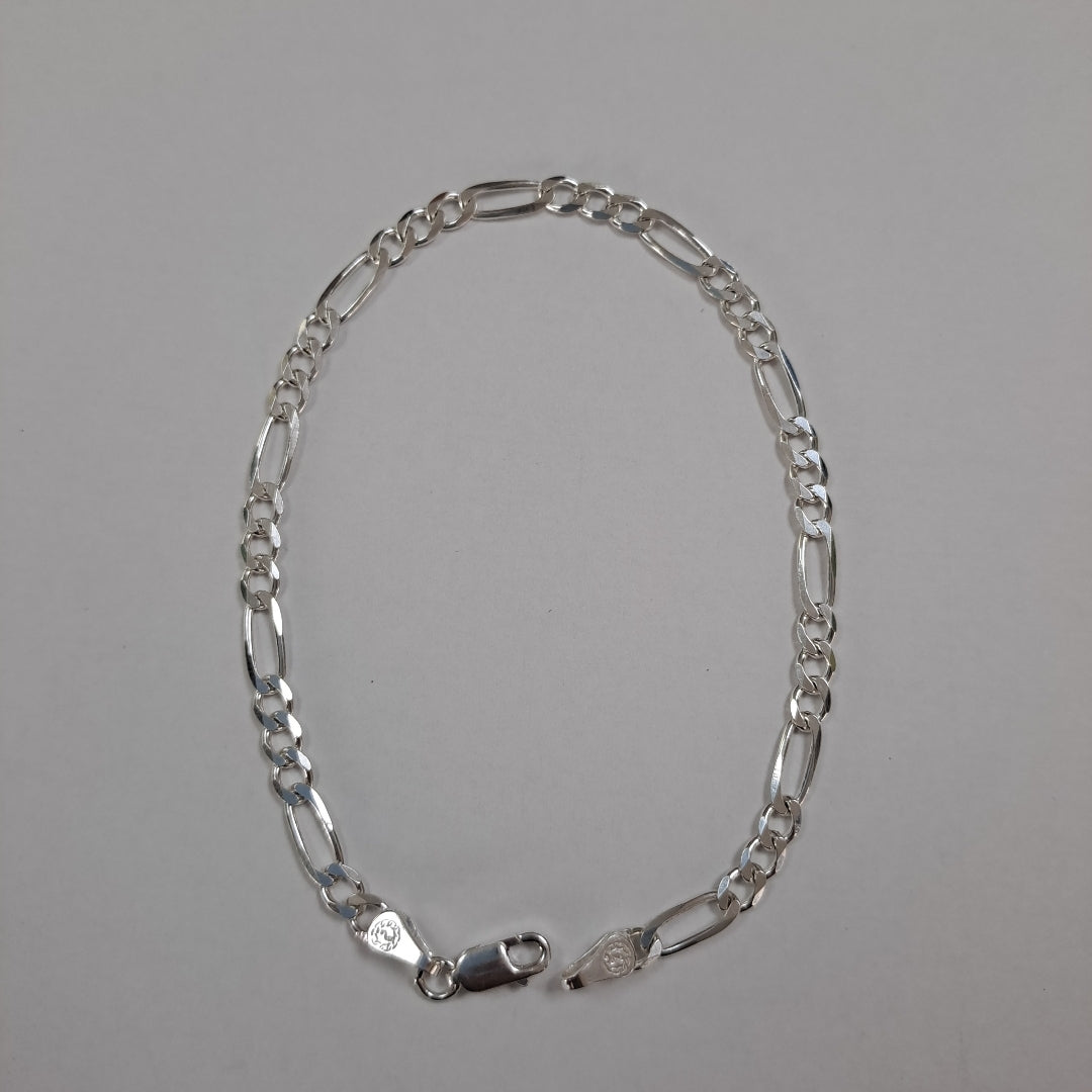 PULSERA 3X1 PLATA .925 21 CM 4.43 GR (NUEVO)