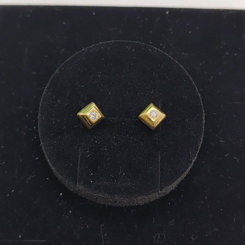 BROQUELES PAR ORO 14 K 1.2 GRMS (SEMINUEVO)