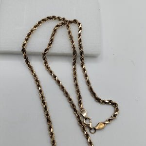 CADENA ORO 14 K 16.8 GRMS (SEMINUEVO)