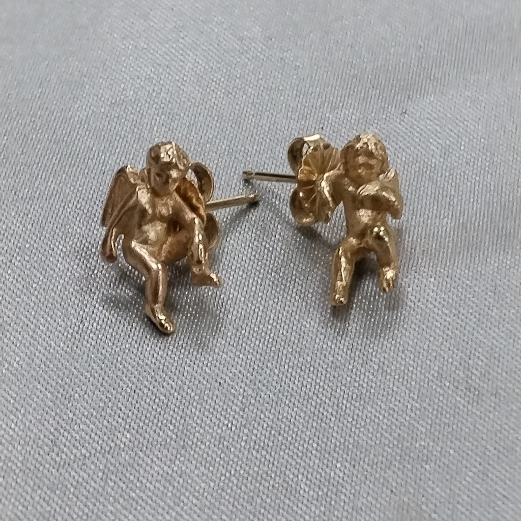 BROQUELES PAR ORO 14 K 3.2 GRMS (SEMINUEVO)