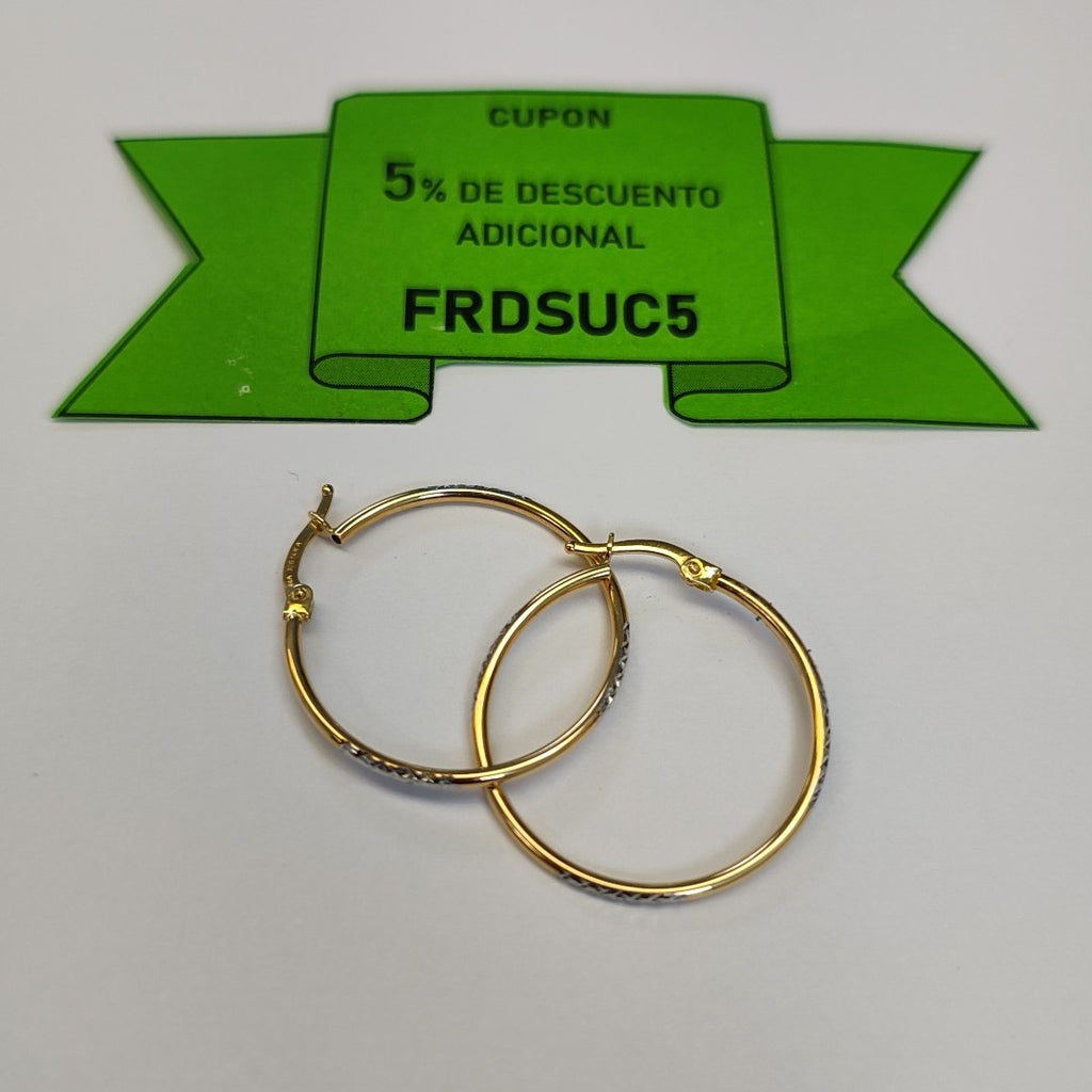 ARRACADAS ORO 14K 1.7 (NUEVO)