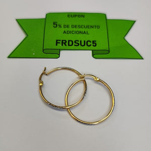 ARRACADAS ORO 14K 1.7 (NUEVO)