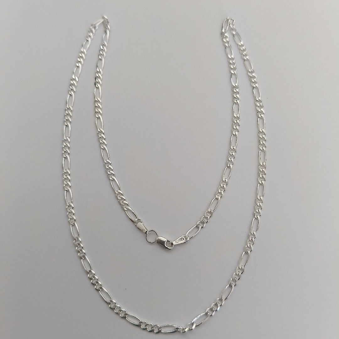 CADENA 3X1 PLATA .925 55 CM 7.62 GR (NUEVO)