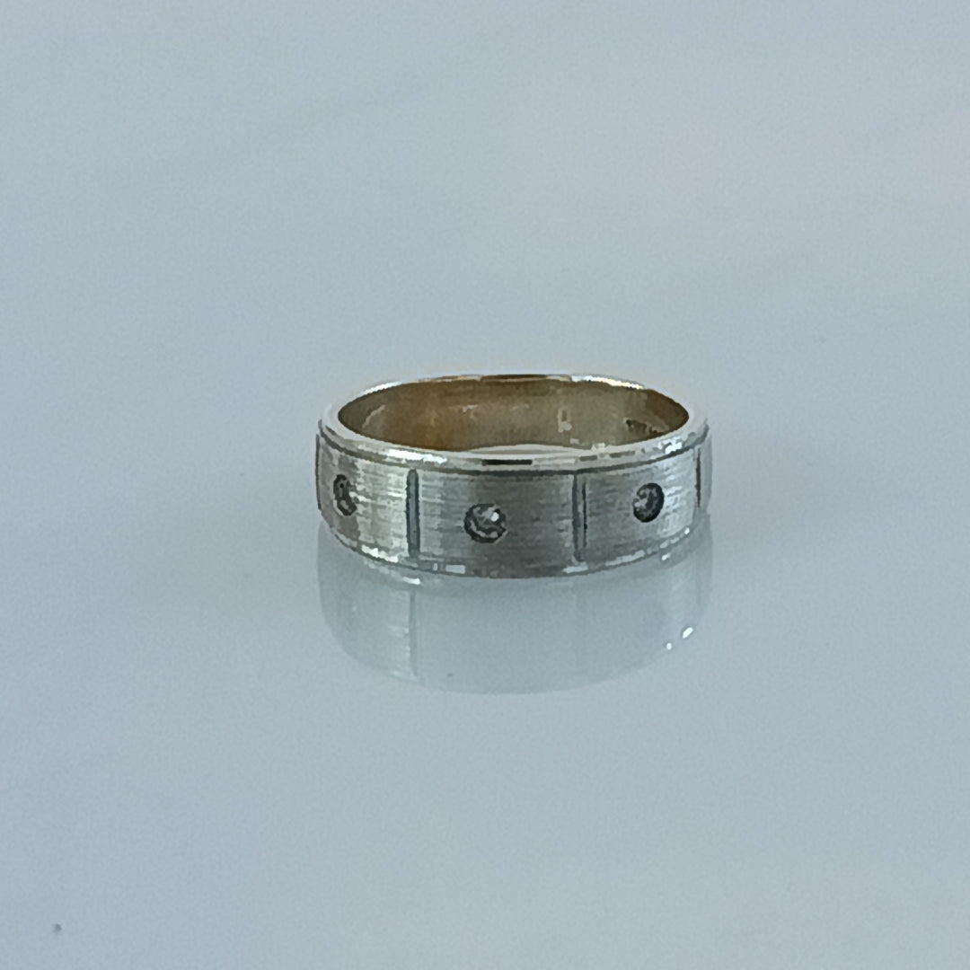 ANILLITO ORO BLANCO 14 K 5,60 GRMS (SEMINUEVO)