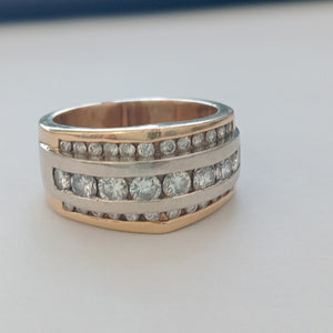 ANILLO ORO 14 K 16.5 GRMS (SEMINUEVO)