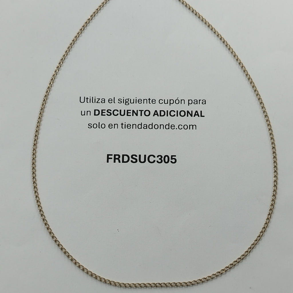 CADENA ORO 14 K 3,60 GRMS (SEMINUEVO)