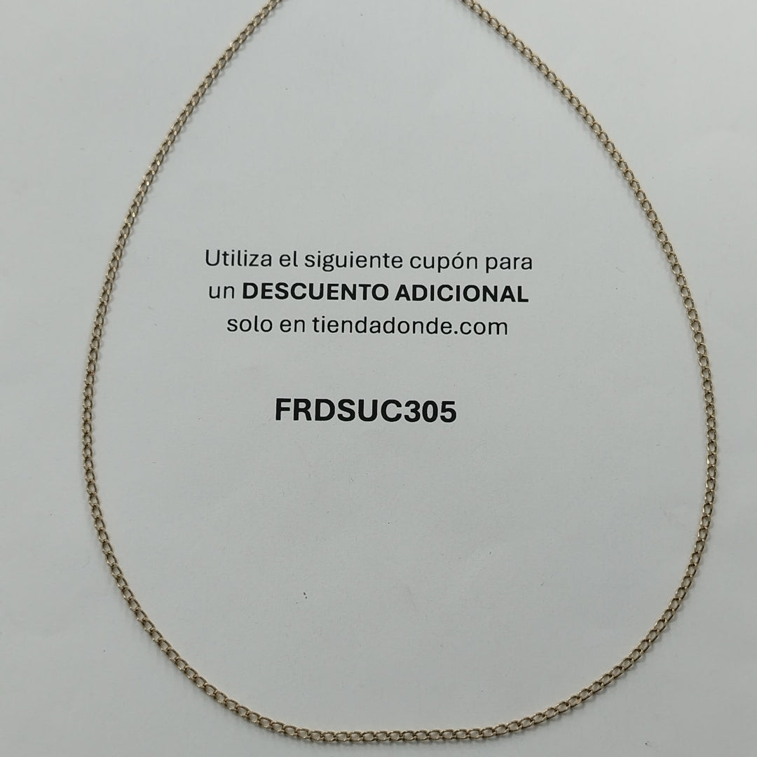 CADENA ORO 14 K 3,60 GRMS (SEMINUEVO)