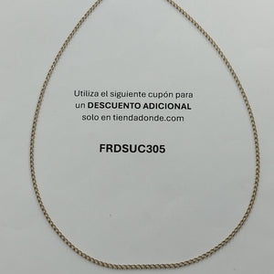 CADENA ORO 14 K 3,60 GRMS (SEMINUEVO)