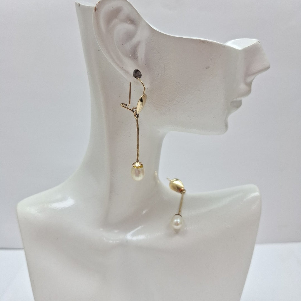 ARETES PAR ORO 14 K 1.9 GRMS (SEMINUEVO)