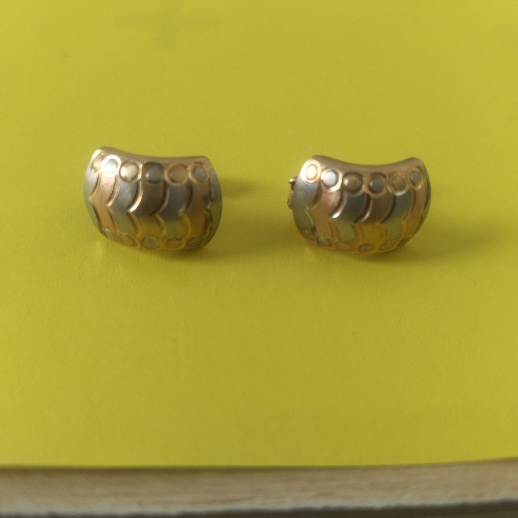 ARRACADAS PAR ORO 14 K 2.9 GRMS (SEMINUEVO)