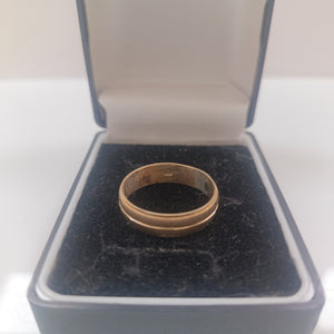 ARGOLLA ORO 14 K 5.3 GRMS (SEMINUEVO)